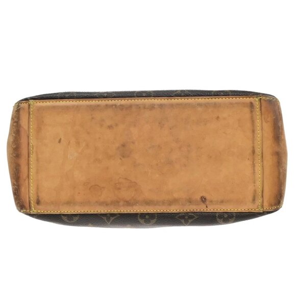 LOUIS VUITTON Cabas Piano Shoulder Bag Monogram Leather Brown - Picture 5 of 14